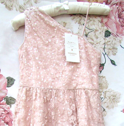 Monsoon bnwt pink sequin lace - monsoon,