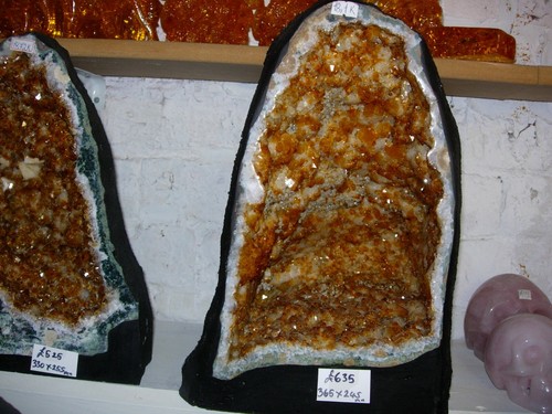 Citrine geode 365 - mm, ebay