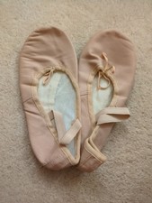Katz Leather Ballet Shoes Size 4 Wide