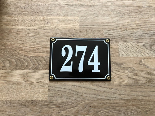 French black enamel metal - french,