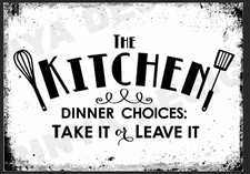 Kitchen Dinner Choices Take It