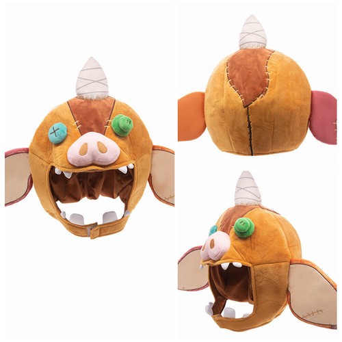 Bokoblin pig plush cosplay hat - pig,