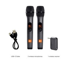 JBL Wireless Microphone System Set - 2 Pack for Karaoke Singing Cordless Mic New