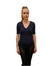 Ex M&S Ladies V-Neck T-Shirt