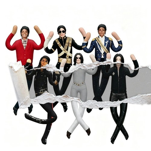 28cm michael jackson - michael, cosplay
