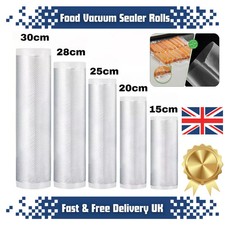 Food Vacuum Sealer Rolls Bags Vaccum Food Storage Saver Seal Bag Pack Embossed 