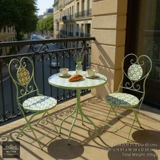 Mosaic Bistro Table & 2 Chairs