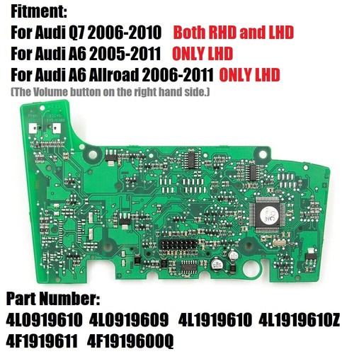 For audi mmi - q7, 06-10