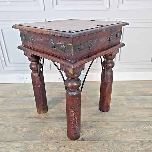 Vintage rustic side table - vintage,