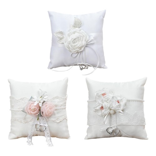 Wedding ring pillow - wedding,