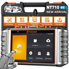 FOXWELL NT710 Opel Vauxhall Car OBD2 Scanner ABS SRS All Systems Diagnostic Tool