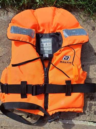Orange kids life jacket - kids,