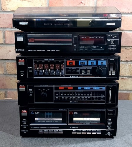 Sanyo separates hifi system - separates,