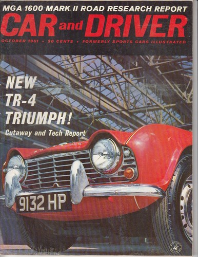 Car driver october 1961 - driver,