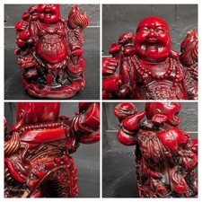 Vintage-style red resin