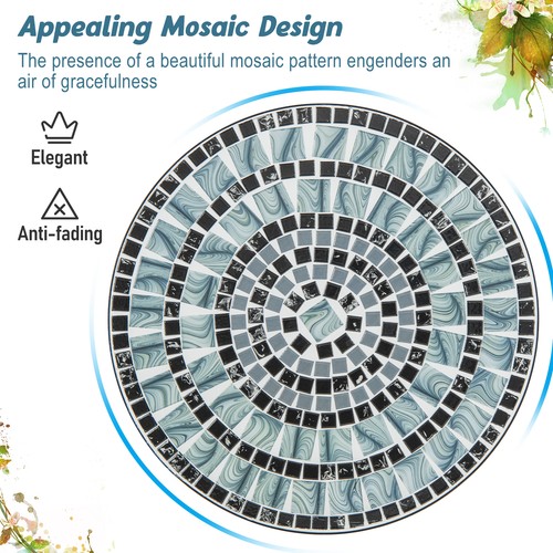60cm mosaic round - 60cm, table