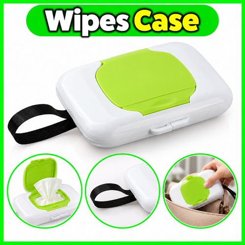 Portable wet wipes dispenser - portable,