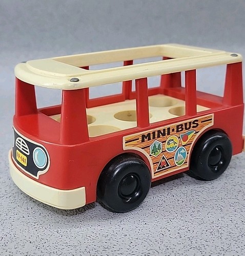 Fisher price mini bus - price, 1969
