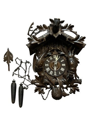 Antique cuckoo clock watch - antique,