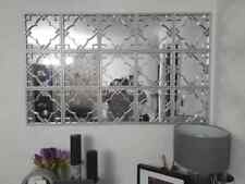 Set Of 3 Silver Moroccan Tile