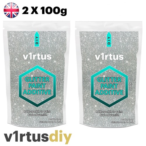 V1rtus silver glitter - silver,