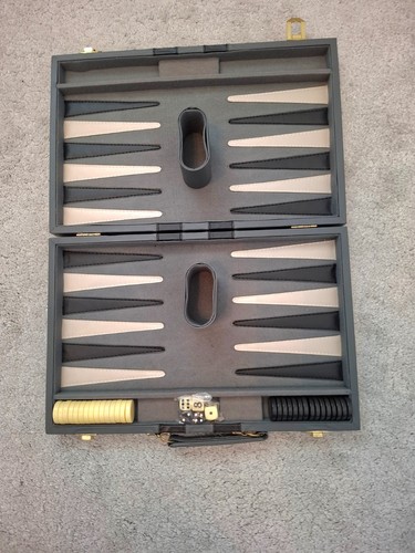 Vintage backgammon set - vintage,