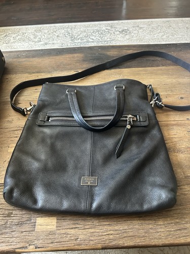 Fossil dawson tote hobo bag - or,