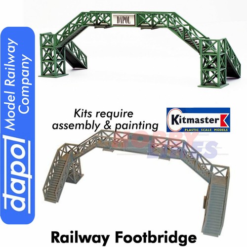 Footbridge model railway - footbridge,