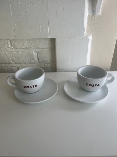 Official costa coffee white - 2x,