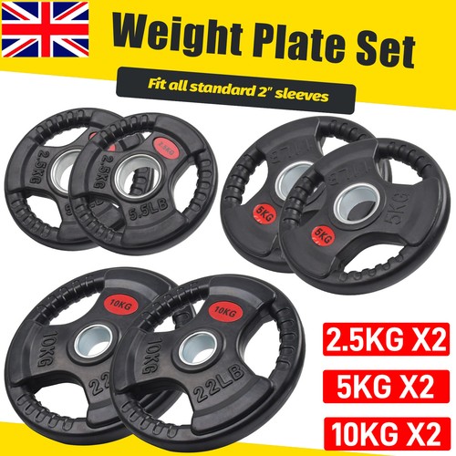 Cast iron weight plates set - cast,