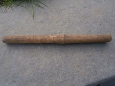 VINTAGE ORIG. SHELLEY SCREW CAR JACK  ASH WOODEN HANDLE  "T" PIECE  LAND ROVER