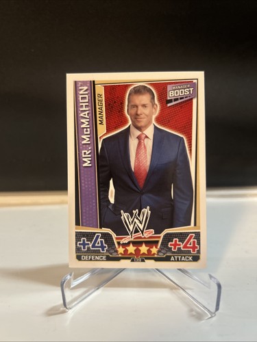 Mcmahon topps wwe - mr,