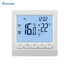 LCD Weekly Programming Intelligent Gas Boiler Temperature Controller Thermostat
