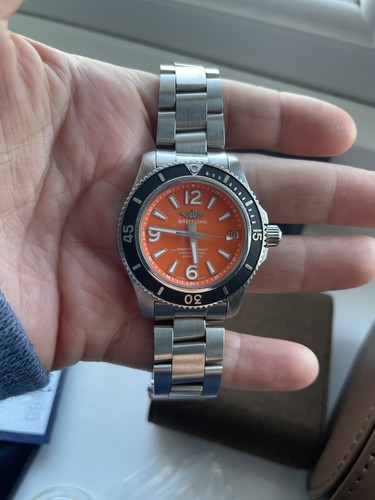 Breitling superocean orange - breitling,