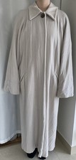 Vintage Wallis Beige Long Overcoat Oversized Women’s Size 14 Wool Cashmere Blend