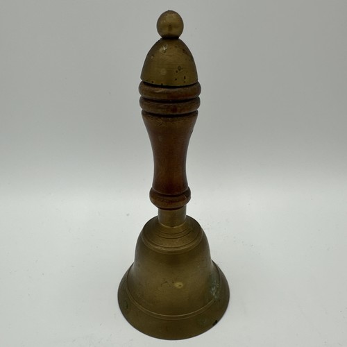 Vintage brass hand - vintage, bell