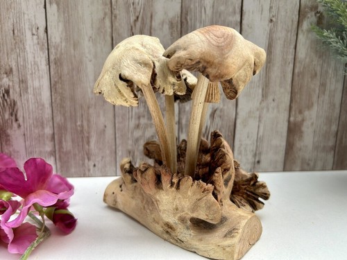 Wooden bali mushroom - wooden,