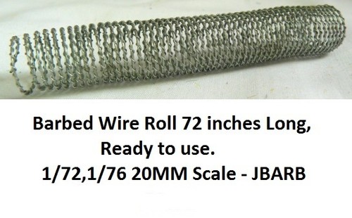 Barbed wire roll inches - barbed,