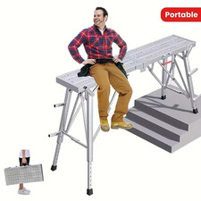 200cm Folding Aluminum Step