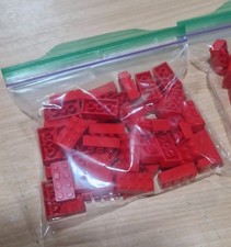 LEGO Bricks   2x4 x 250 pcs - Red - Used In Great Condition 