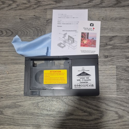 Vhs cassette adapter - vhs-c,