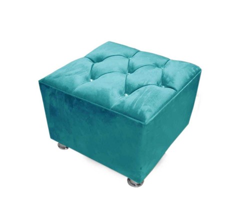 Footstool pouffe chesterfield - footstool, pouffe,chesterfield