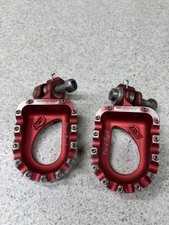 Trials Bike Red S3 Hardrock Footrests, Beta Gas Gas Sherco Montesa Etc