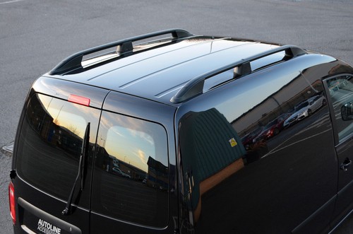 Black aluminium roof - aluminium, rack