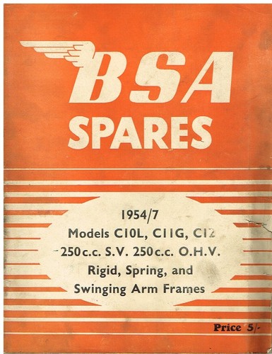 Bsa c10l c11g c12 - c12, &