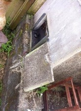 Concrete Coal Bunker -