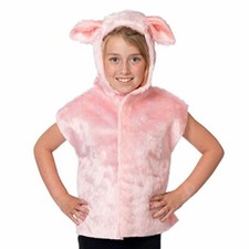 New Pig Costume For Kids One Size 3 8 Years. Pig Costume For Childr High Qualit