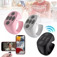 Fingertip Wireless Bluetooth Remote Control,Scrolling Remote Control Page Turner