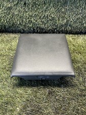 RANGE ROVER P38 CUBBY LID CENTRE CONSOLE BLACK LEATHER CUP HOLDERS UPGRADE 94-02