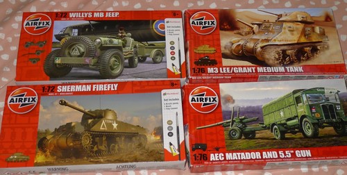 Airfix lot aec - lot:,
